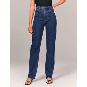 Abercrombie 90s Straight Ultra High Rise Jeans 27